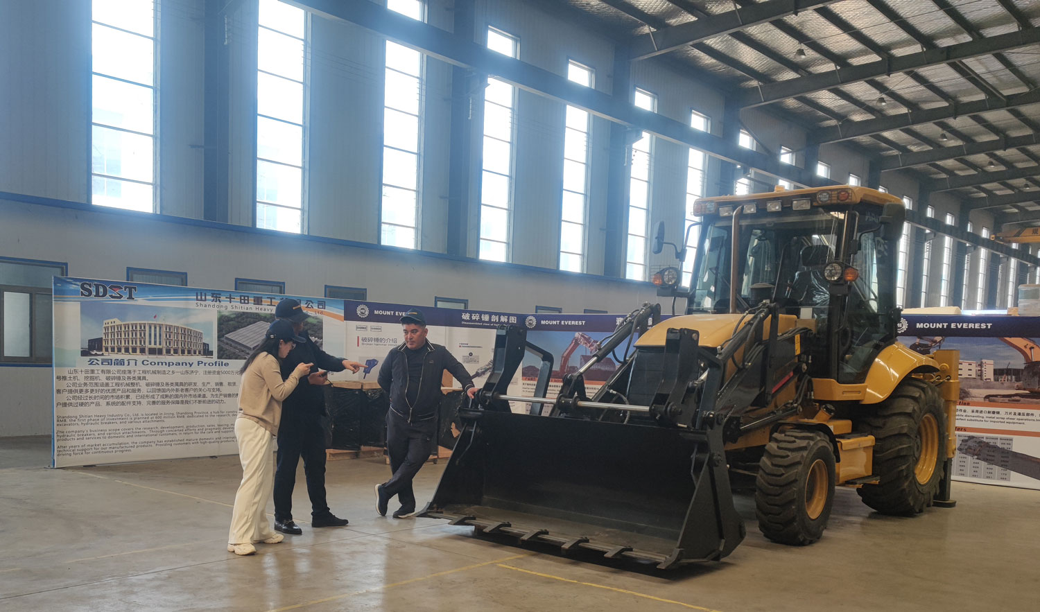 Cargador excavador 388T