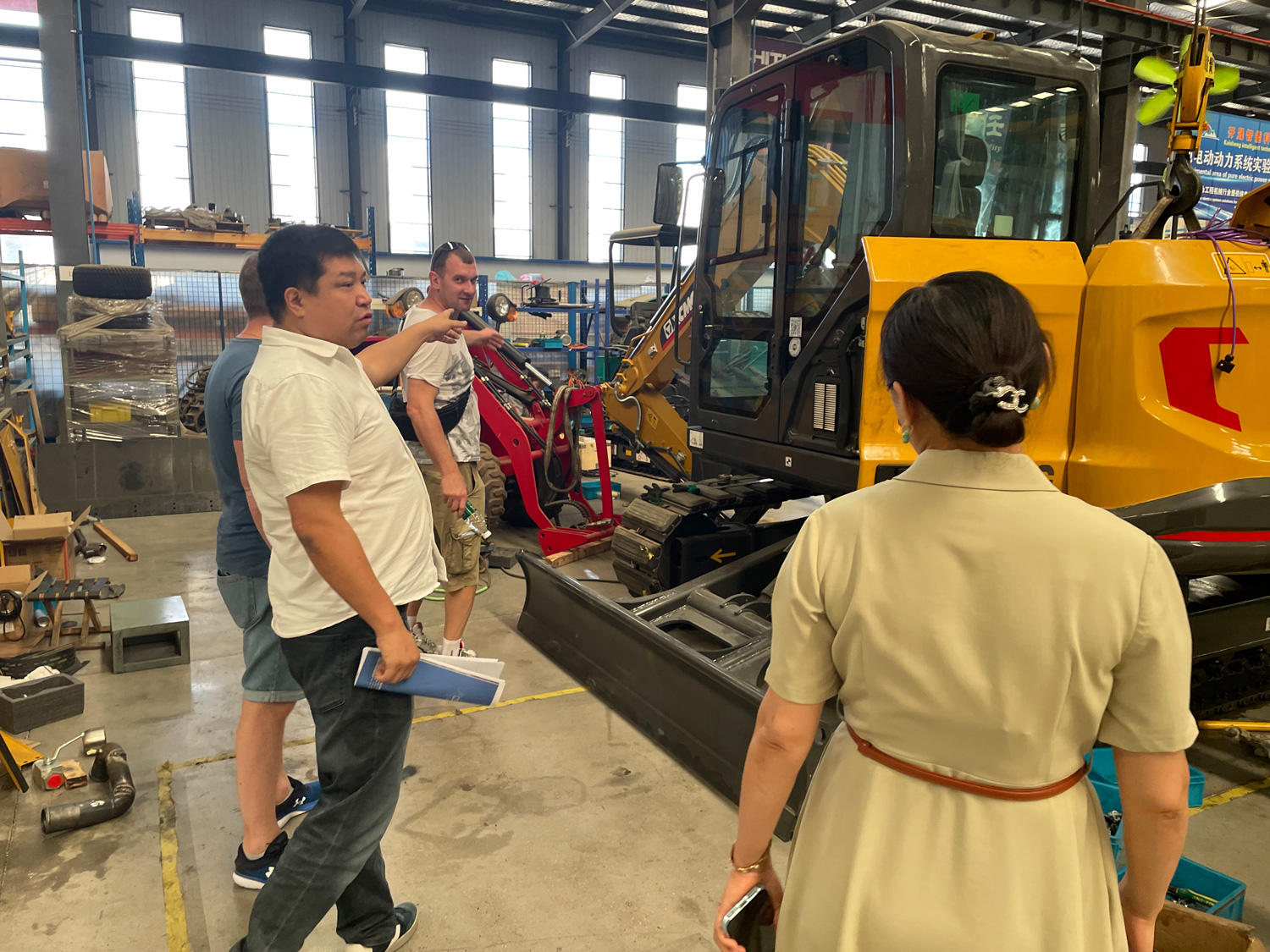 fábrica de excavadoras en China